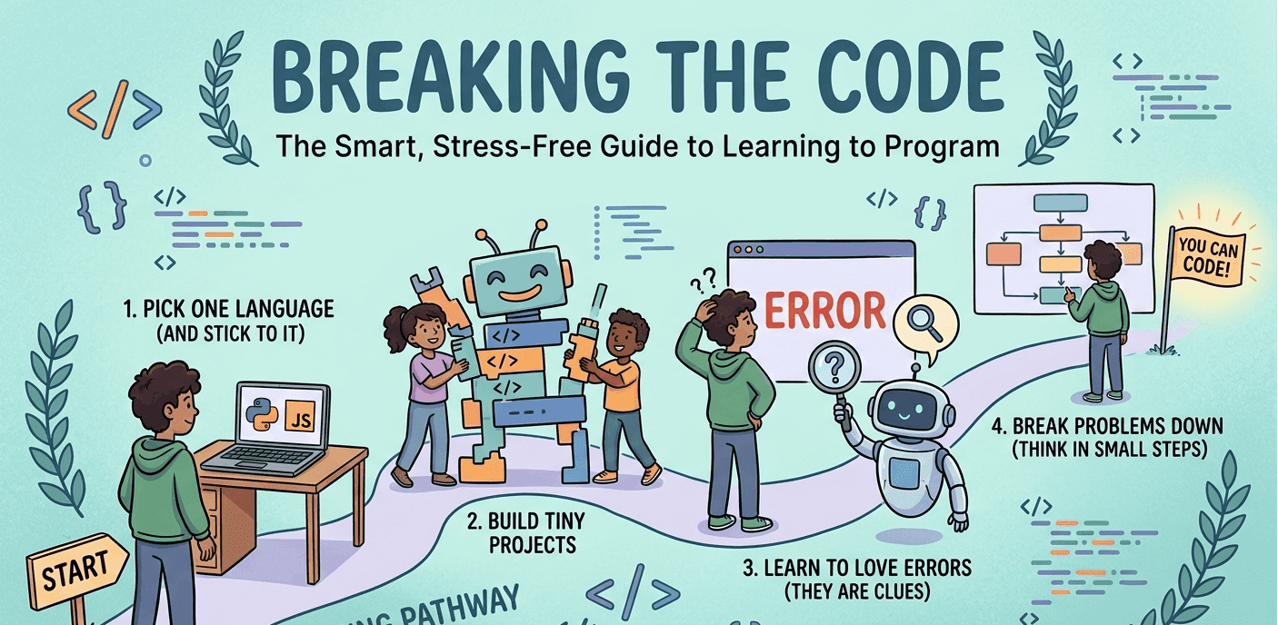 Breaking the Code: The Smart, Stress-Free Guide to Learning to Program